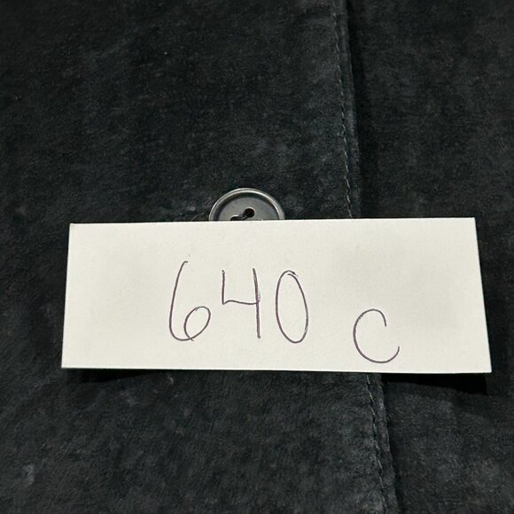 Outfit JPR Mens Genuine Leather Button-Up Shirt Jacket Sz Medium Grunge Shaket - Picture 8 of 9